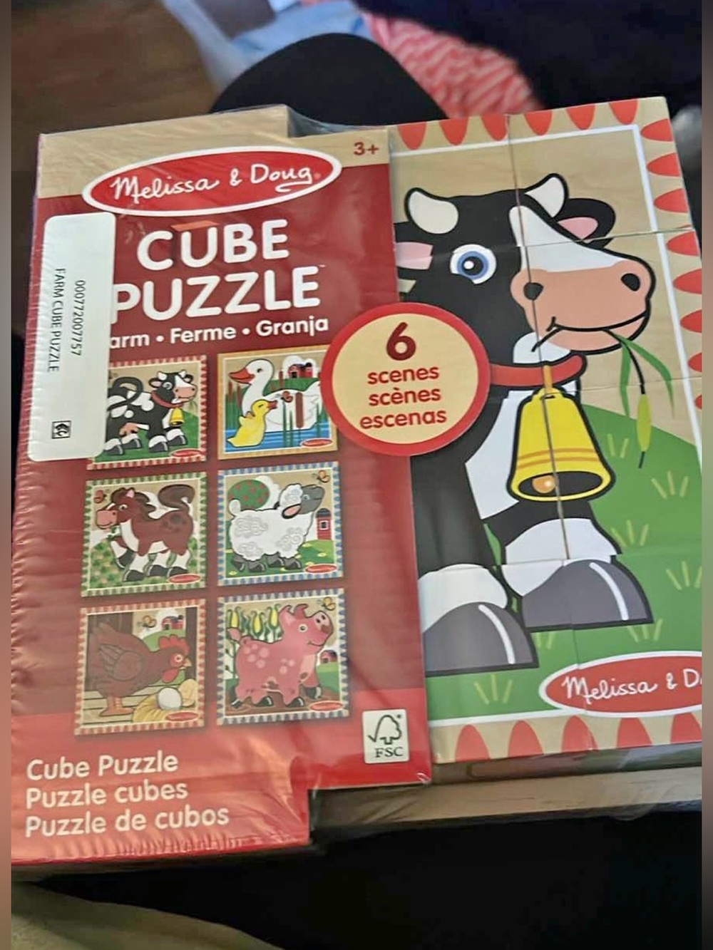 Melissa & Doug 6 Sided Cube Puzzle